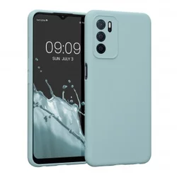 Cover Per OPPO A16/A16s/A54s Con Anello Rotante 360° E Supporto Magnetico. Custodia Sottile Antiurto In TPU E PC, Colore Blu. Protezione Completa! - 2