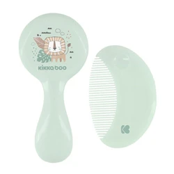 KikkaBoo Četka i češalj sa prirodnim vlaknima Savanna Mint (KKB50088)