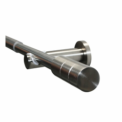 Garnišna Kreta 16/19mm x 120-210cm inoks Gardinia