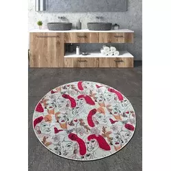 Lessentiel Maison Prostirka za kupatilo 140cm Šarena