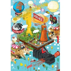 Grafika - Puzzle Nantes - Grue Titan - 1 000 kosov