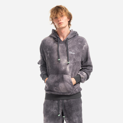 Clottee Script Tie Dye Hoodie CTHD3002-GREY