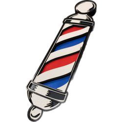 RICCIO COSMETICS Barber Amblem Zidna dekoracija