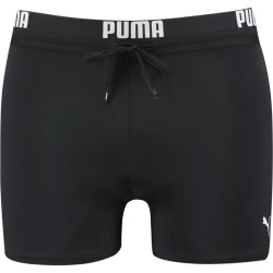 Puma Moške kopalke Logo Swim Trunk Črna