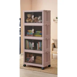 Hanah Home Multifunkcionalna komoda, roza