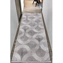 Conceptum Hypnose Tepih Leo 2961, 120x450 cm, Sivi