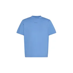 Calvin Klein Jeans Majica EASY svetlo modra/črna/bela