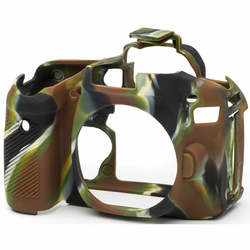 Discovered Easy Cover za Canon EOS 80D Camouflage 2x LCD folija kamuflažno gumeno zaštitno kućište camera case ECC80DC ECC80DC