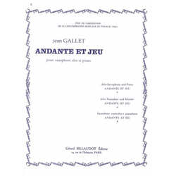 GALLET:ADANTE ET JEU SAX