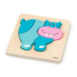 VIGA Slagalica Hippo