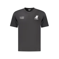 US GRAND POLO SHORT SLEEVE T-SHIRT MEN BLACK