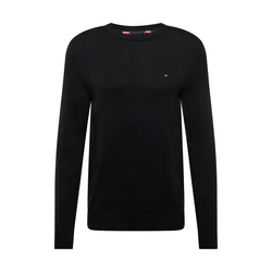 TOMMY HILFIGER Pulover ESSENTIAL  črna