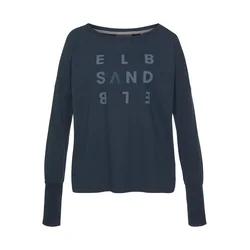 Elbsand Majica marine/golobje modra