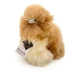 INKARI Plišasta igrača Alpaka Small Monsterfluff Sandstone 23cm