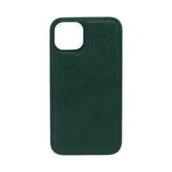 Maska za telefon LEATHER CASE za Iphone 13, Zelena