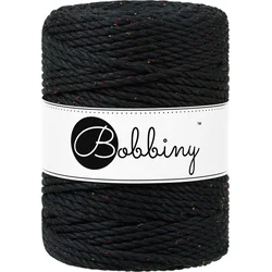 Bobbiny 3PLY Macramé Rope 5 mm 100 m Midnight Dust Vrvica