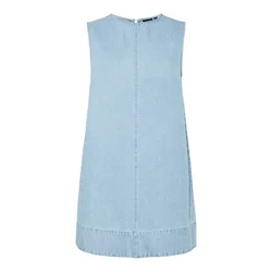 PIECES Obleka PCFlora  moder denim