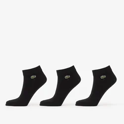 Nogavice LACOSTE Socks Black/ Black-Black 36-39
