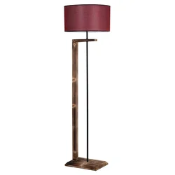 Opviq Podna lampa Menekşe, 163 cm, E27, Tamnobraon
