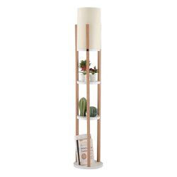 Opviq Circle Nora Podna lampa, Bela