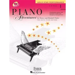 FABER:PIANO ADVENTURES GOLD STAR PERFORMANCE LEVEL 1 +AUDIO ACCESS