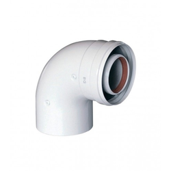 BOSCH  Dimovodno koljeno za plinski bojler 90 AZ393 7736995079