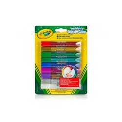 CRAYOLA ŠLJOKIČASTI LEPAK 9 KOM