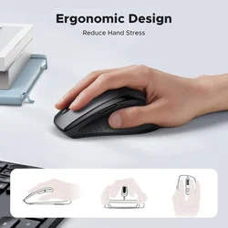 UGREEN M511 bežični miš 1600 DPI USB crni