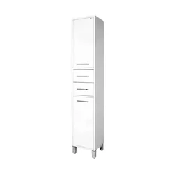 Ceramica Lux Ormarić za kupatilo Atina Bianco, Vertikala 35x190, Polica