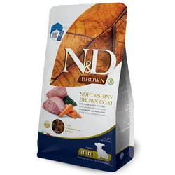 N&D Brown Dog Puppy Mini lamb, spirulina & carrot 1,5kg 1,5kg