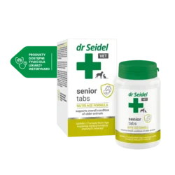 Dr. Seidel Senior dopolnilo za starejše pse in mačke, 80 tablet