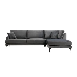 ATELIER DEL SOFA Ugaona garnitura Papira Corner Right (L3+Chl) Anthracite