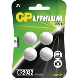 GP Discovery Gumbaste baterije GP CR2032-U4, (5000266709)