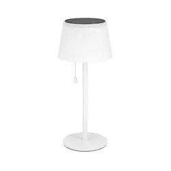 Eglo 901901 - LED solarna stona lampa SCORDIANO LED/2,3W/3,7V 1800mAh IP44 bela
