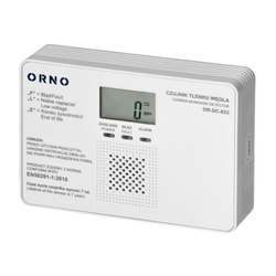 ORNO Detektor za ugljični monoksid 1x9V OR-DC-633-TEST