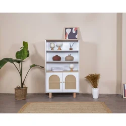 HANAH HOME Polica za knjige Bohem White Oak