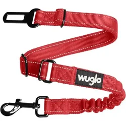 Wuglo - varnostni pas za psa 30–95 cm - rdeča