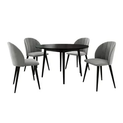 jedilnica set Racine 127 76cm