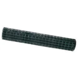 vidaXL Evropska ograja Zelena 1.5x10 m Jeklo