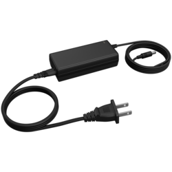 JABRA PanaCast 50 Power Supply, UK PSU, Black with Cable