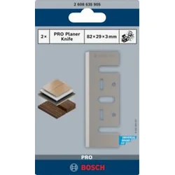Bosch Nož za rende Pro 2608635905, 3x29x82 mm, 2 komada