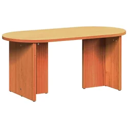 Kava Stol Vosak smeđa 80 x 39,5 x 35 cm Čvrsto borovo drvo