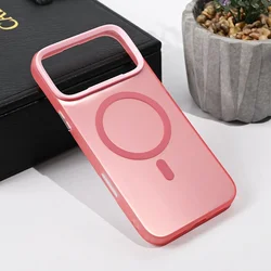 Maska za iPhone 17 Pro Max 6.9 Magsafe Clear, Roze
