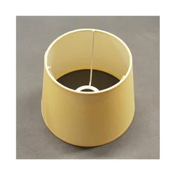 Zamenski žuti abažur za stonu lampu QUEEN E27 prečnika 19,5 cm