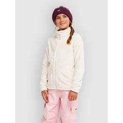 Roxy Igloo Girl Kids Fleece Jacket whisper white