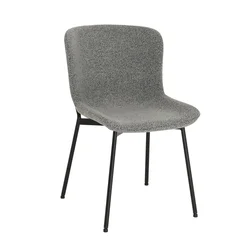 Homestar Stol Manolo sivo bouclé