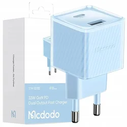 Mcdodo MCDODO HITRI TELEFONSKI POLNILEC 2X USB USB-C 33W GAN