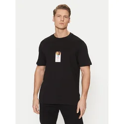 HUGO Majica 50530683 Črna Regular Fit