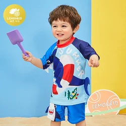 Lemonkid Dvodelni kupaći kostim za dečake, Plavi