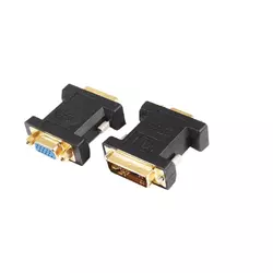 S BOX adapter-konverter DVI na VGA (m/ž) (Crni),